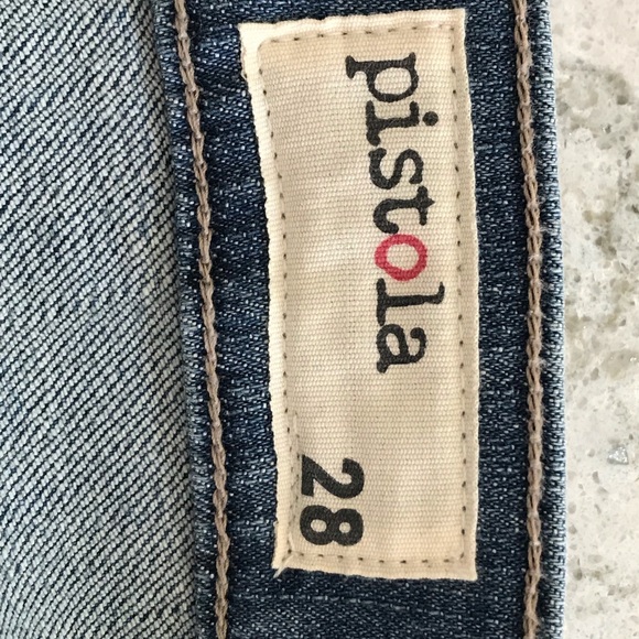 Pistola size 28 roll cuff denim jeans - Picture 6 of 6